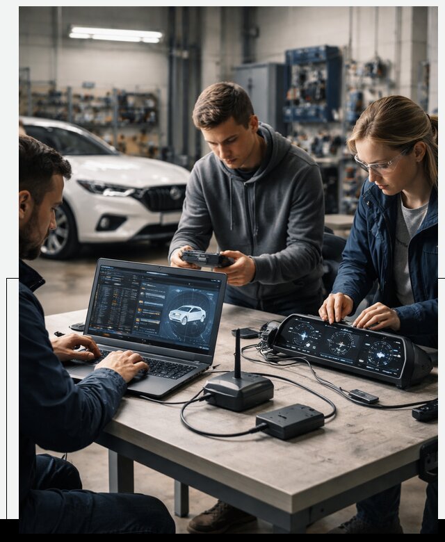 Разработка Connected Car и ПО для автопрома в Североморске