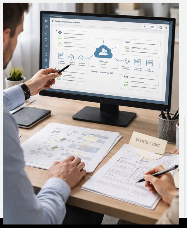 Интеграция с ЕГИСЗ и ЛИС в Североморске от 160455 р., АвикейСвм